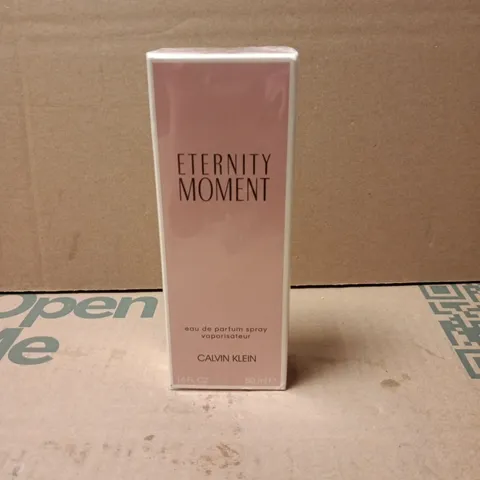 BOXED SEALED CALVIN KLEIN ETERNITY MOMENT EAU DE PARFUM 50ML