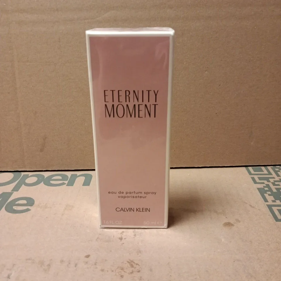 BOXED SEALED CALVIN KLEIN ETERNITY MOMENT EAU DE PARFUM 50ML