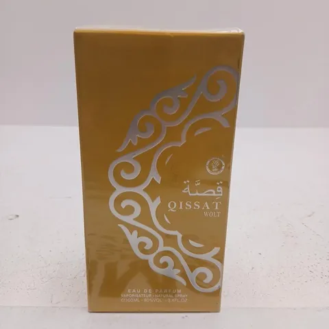 BOXED AND SEALED QISSAT WOLT EAU DE PARFUM 100ML