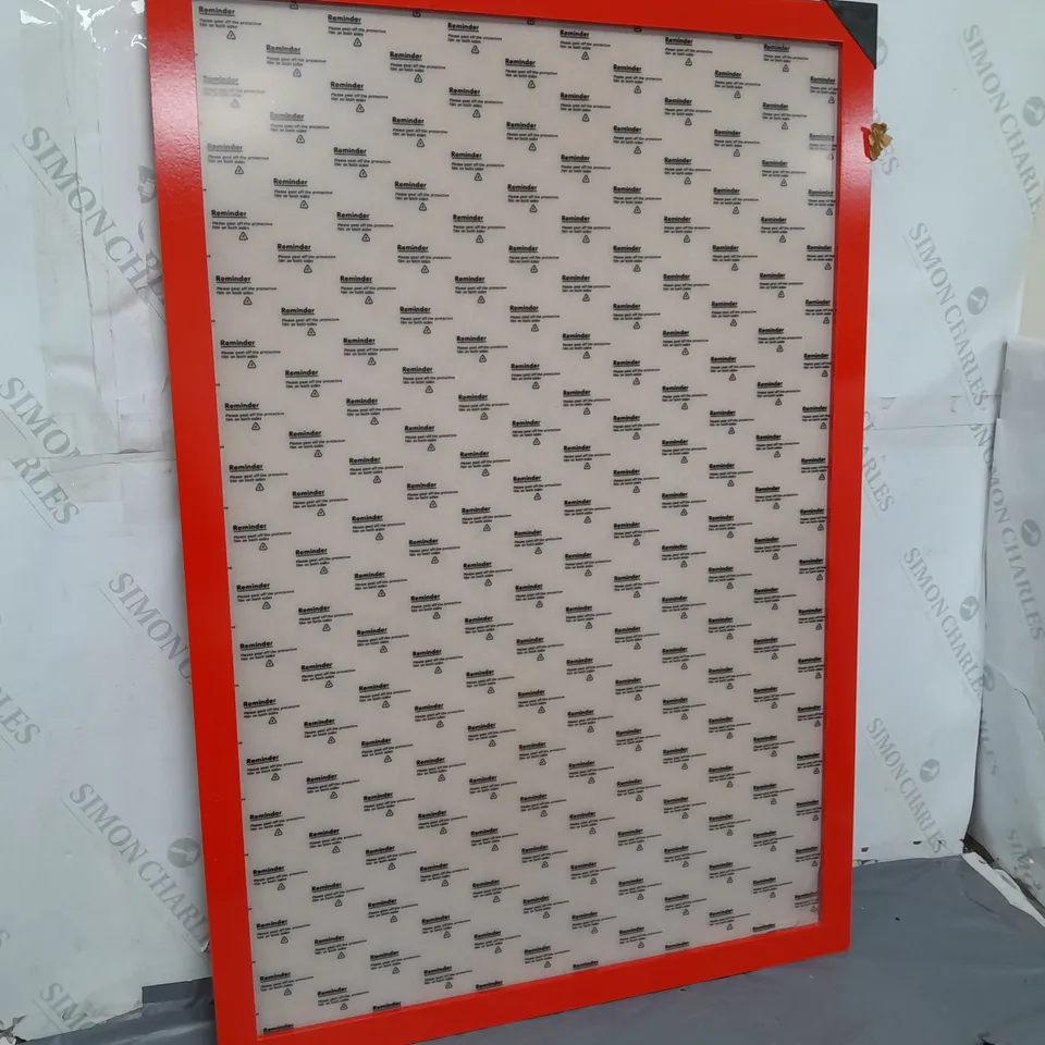 BOXED PICTURE FRAME APPROXIMATELY 75CM X 50CM 