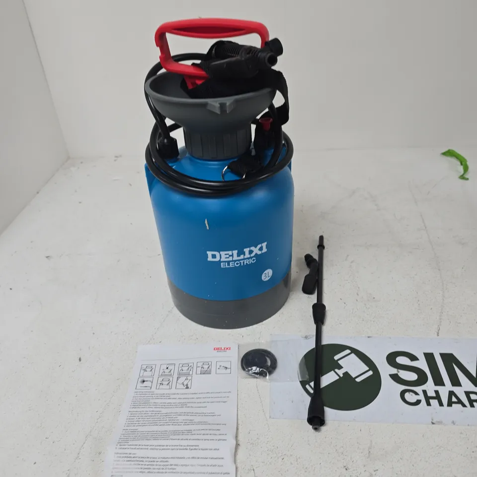 DELIXI ELECTRIC GARDEN SPRAYER 3L – BLUE