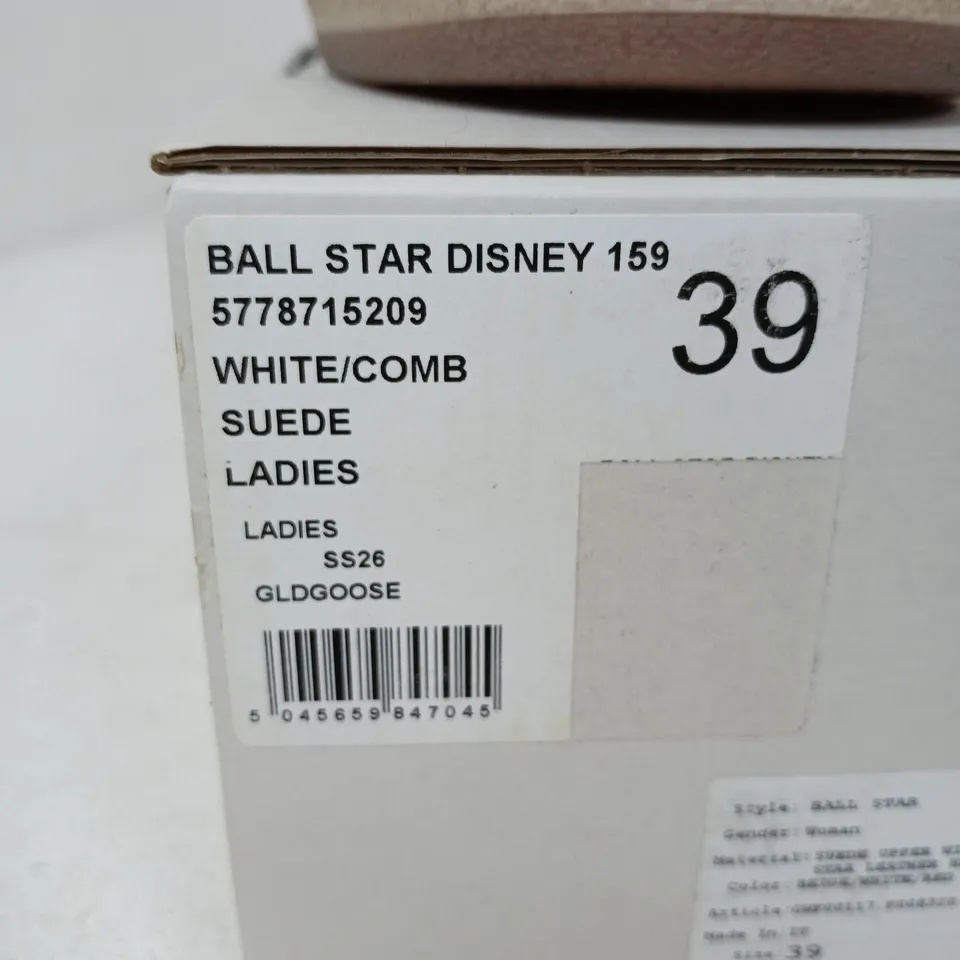 GOLDEN GOOSE BALL STAR DISNEY WHITE/COMB SIZE 39