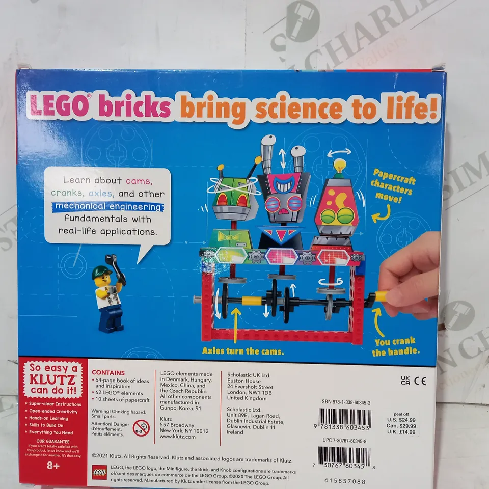 KLUTZ LEGO GEAR BOTS