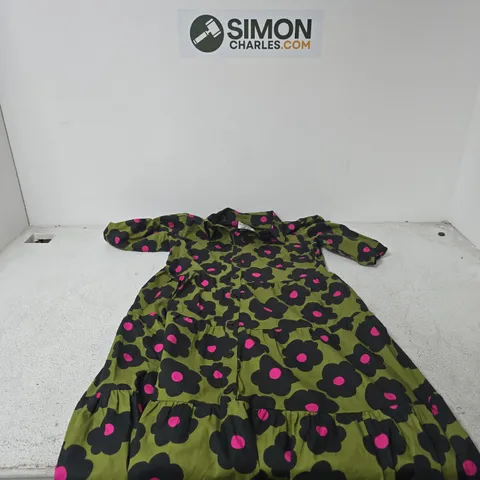 HELENE BERMAN DAISY PRINT POP DRESS UK 12