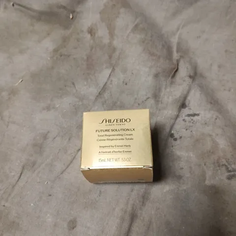 SHISEIDO FUTURE SOLUTION LX TOTAL REGENERATING CREAM 15ML – BOXED