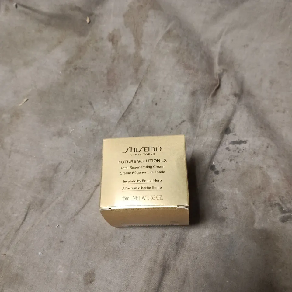 SHISEIDO FUTURE SOLUTION LX TOTAL REGENERATING CREAM 15ML – BOXED