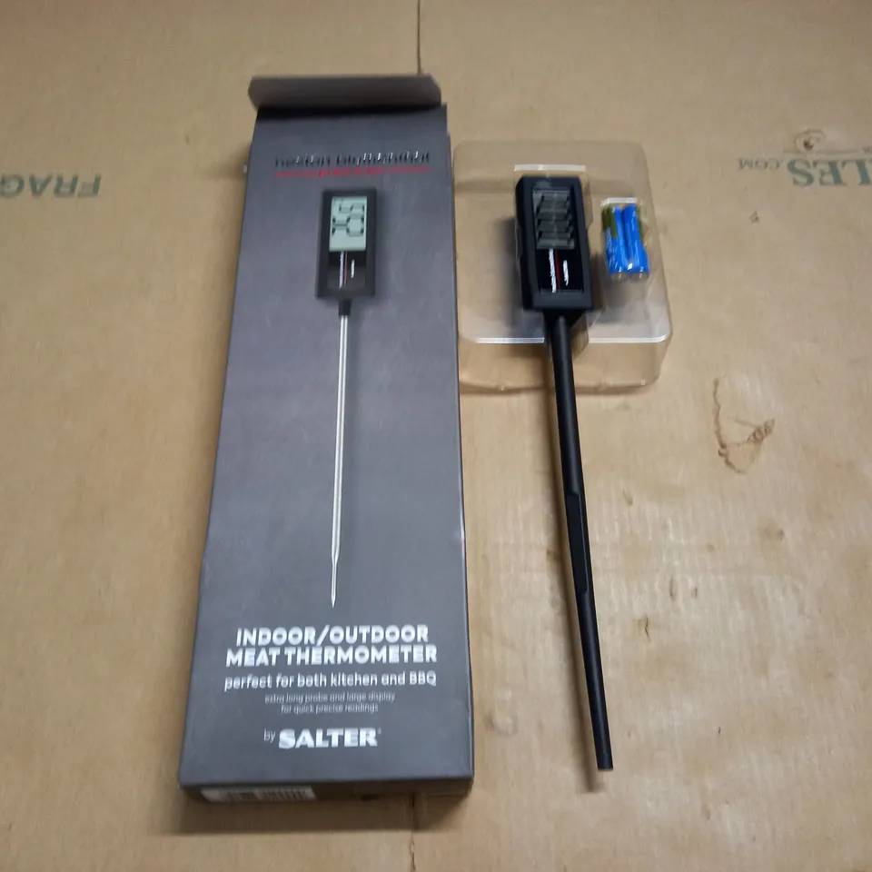 BOXED SALTER HESTON BLUMENTHAL MEAT THERMOMETER