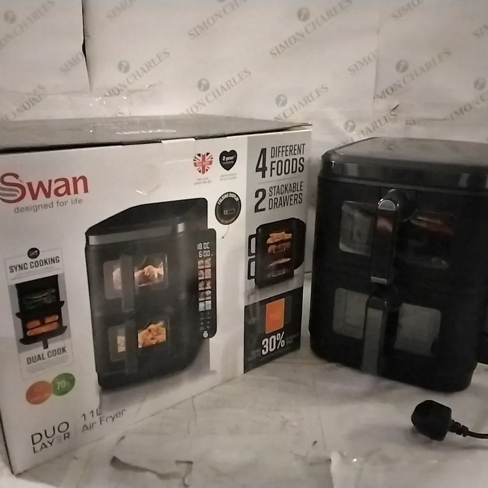 BOXED SWAN 11L AIR FRYER 
