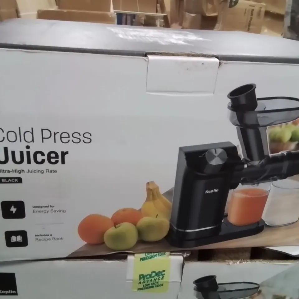 BOXED KEPLIN COLD PRESS JUICER
