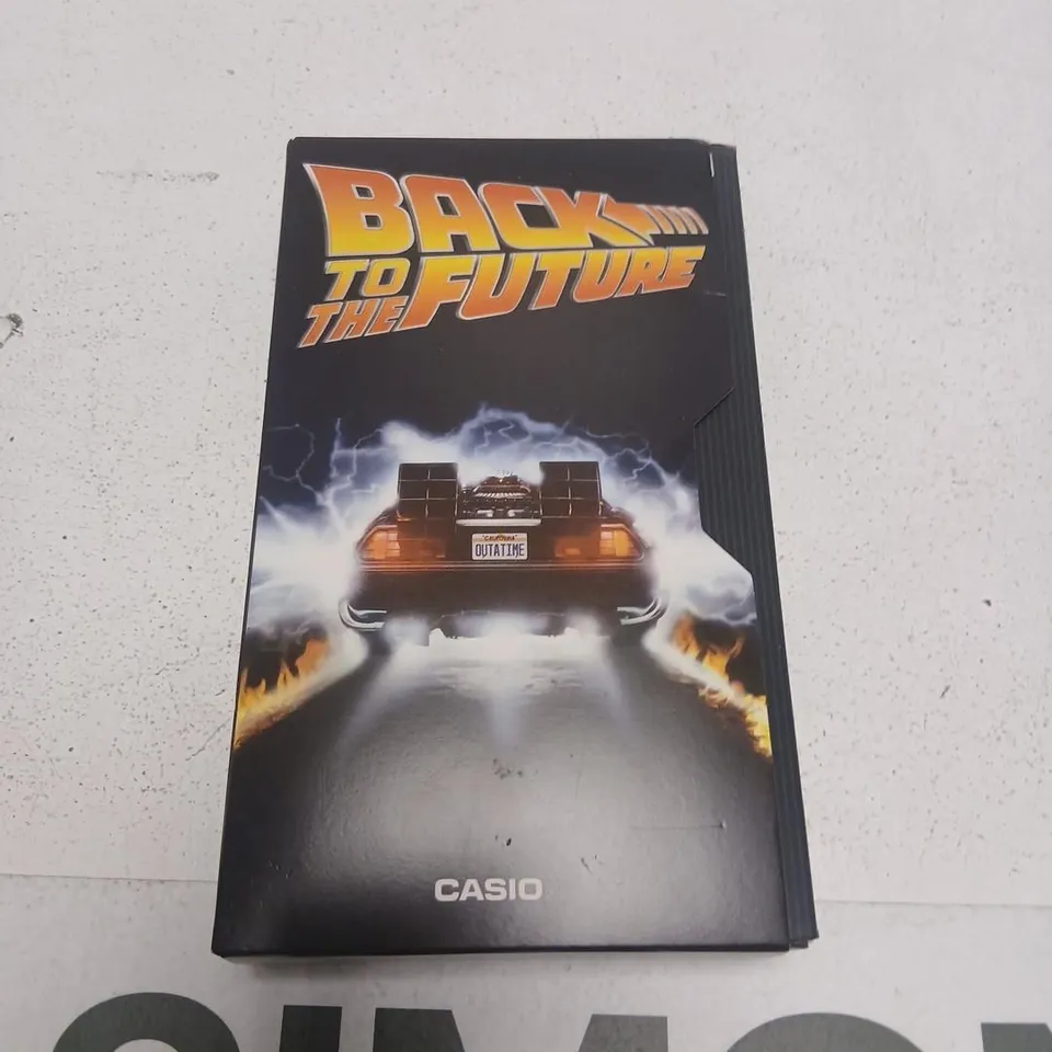 CASIO OUTATIME BACK TO THE FUTURE WRISTWATCH – BOXED