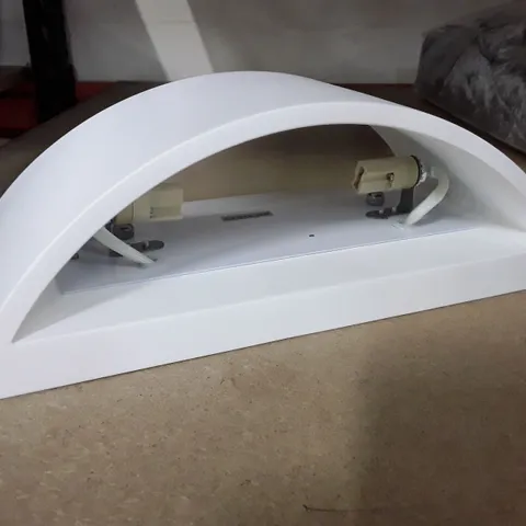BOXED BLANDFORD 2-LIGHT CERAMIC WHITE UP & DOWNLIGHT