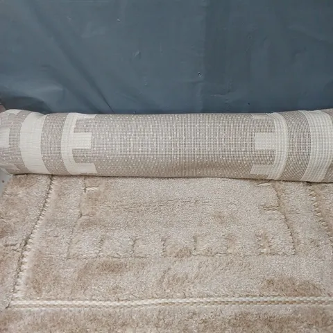 B & B HOME LIVING COMFY RUG - BEIGE - 80 X 150