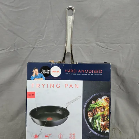 JAMIE OLIVER X TEFAL HARD ANODISED FRYING PAN 30CM – COOKWARE