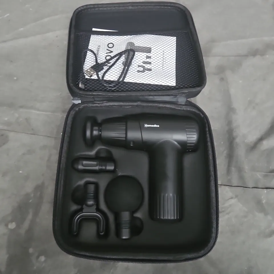 BOXED HOMEDICS NOVO MINI MASSAGE GUN