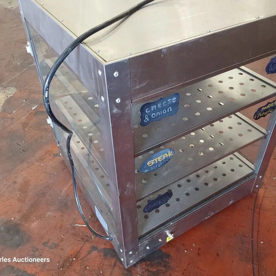 COUNTER TOP ELECTRIC HEATED PIE DISPLAY/SERVERY UNIT DFW-510-3L