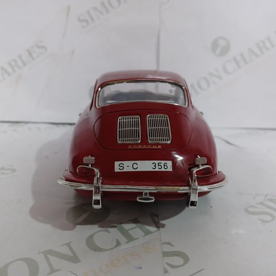 BURAGO PORSCHE 356 B IN RUBY RED