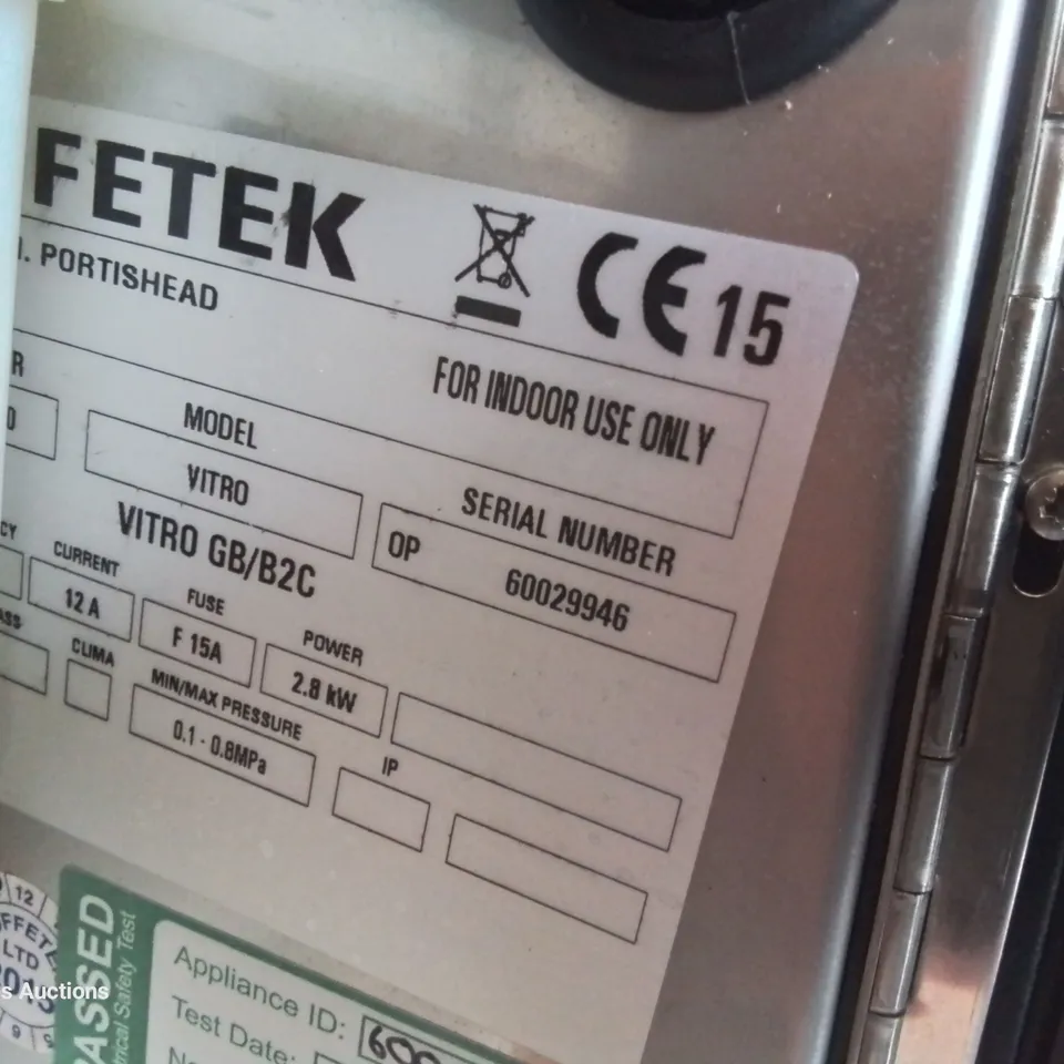 COFFETEK VITRO BEAN TO CUP & HOT DRINK DISPENCER WITH COIN MECHANISM 