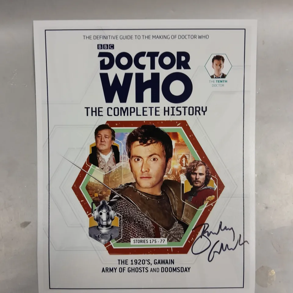 DOCTOR WHO SIGNED SERIES ARTWORK POSTERS 