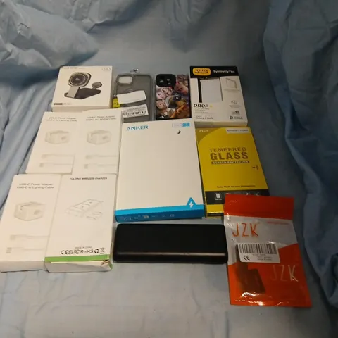 ASSORTED SMARTPHONE ACCESSORIES BUNDLE β CHARGERS, SCREEN PROTECTORS & CABLES (BULK LOT)