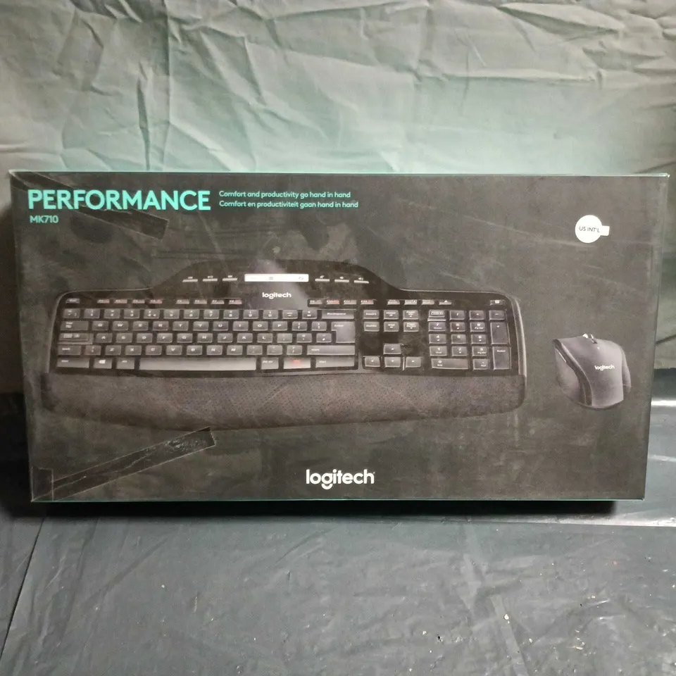 LOGITECH MK710 PERFORMANCE WIRELESS KEYBOARD & MOUSE SET – BOXED - US KEYBOARD 