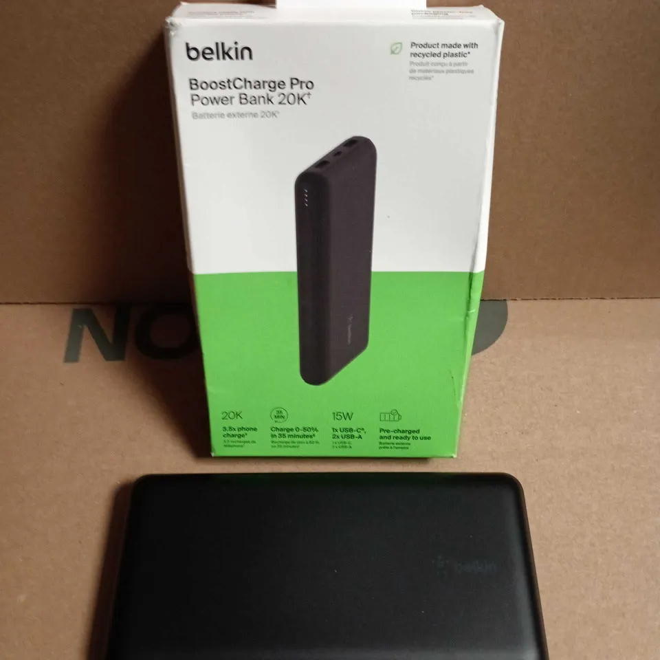 BELKIN BOOSTCHARGE PRO POWER BANK 20K 