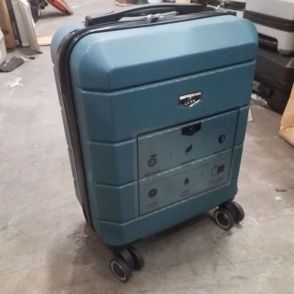 LUGG 15-INCH JETSET TRAVEL CABIN BAG - TEAL