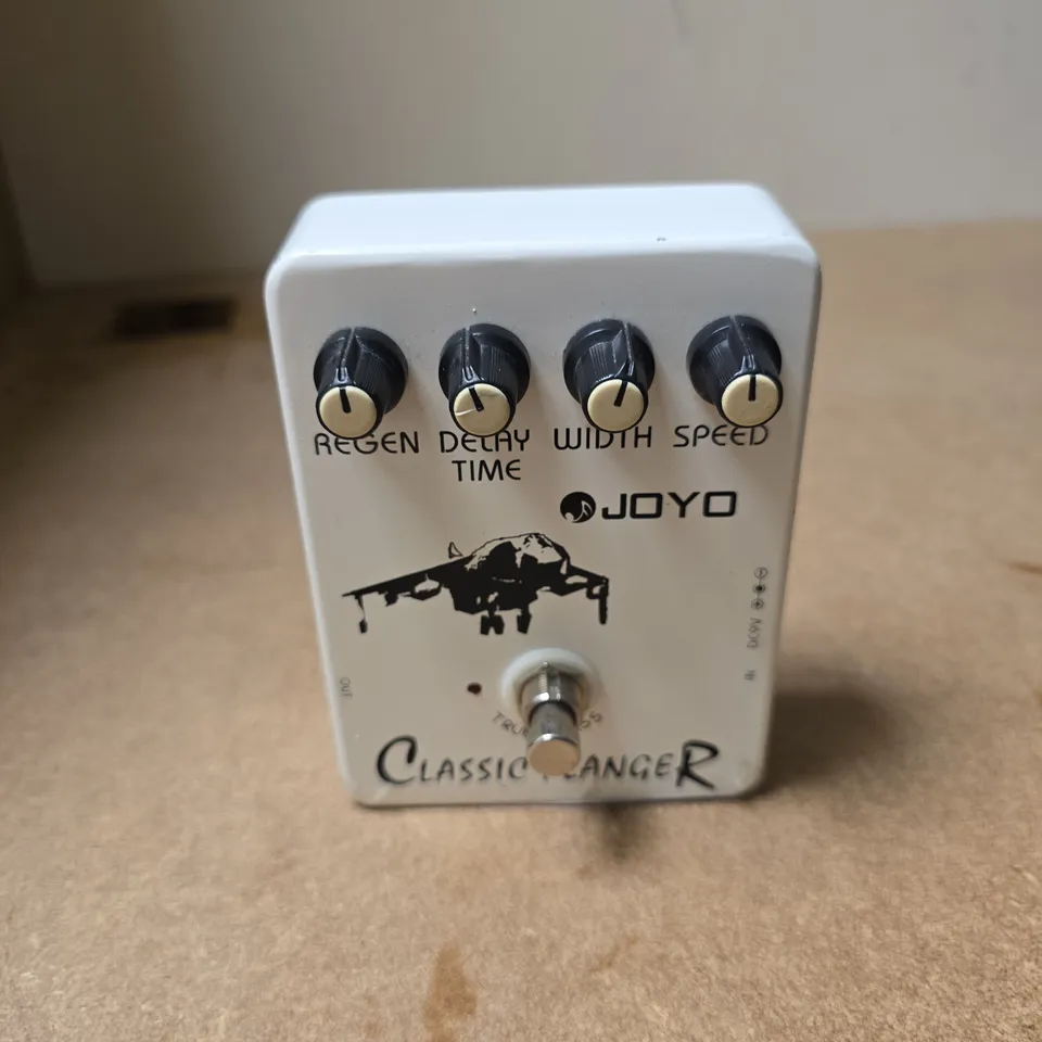 JOYO CLASSIC FLANGER GUITAR EFFECTS PEDAL