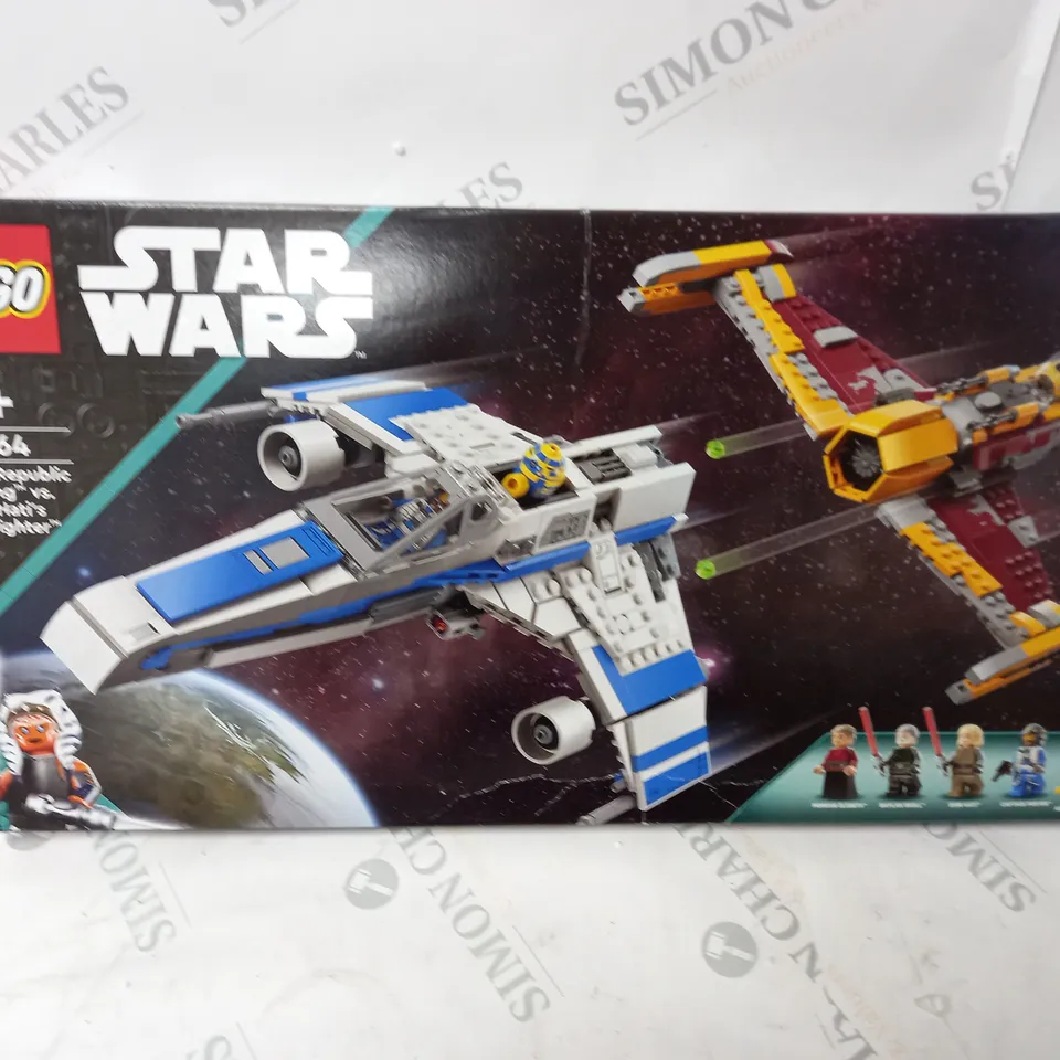 BOXED LEGO STAR WARS NEW REPUBLIC E-WING VS SHIN HATI  RRP £94.99