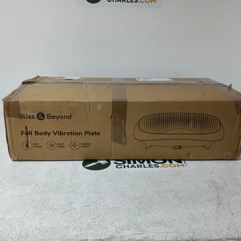 BLISS AND BEYOND FULL BODY VIBRATION PLATE