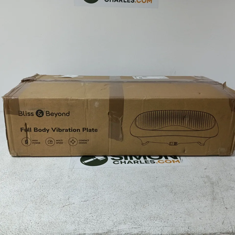 BLISS AND BEYOND FULL BODY VIBRATION PLATE