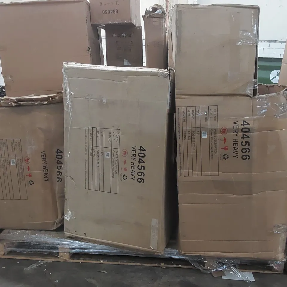 BOXED RAVENNA CORNER CHAISE - GREY (3 BOXES)