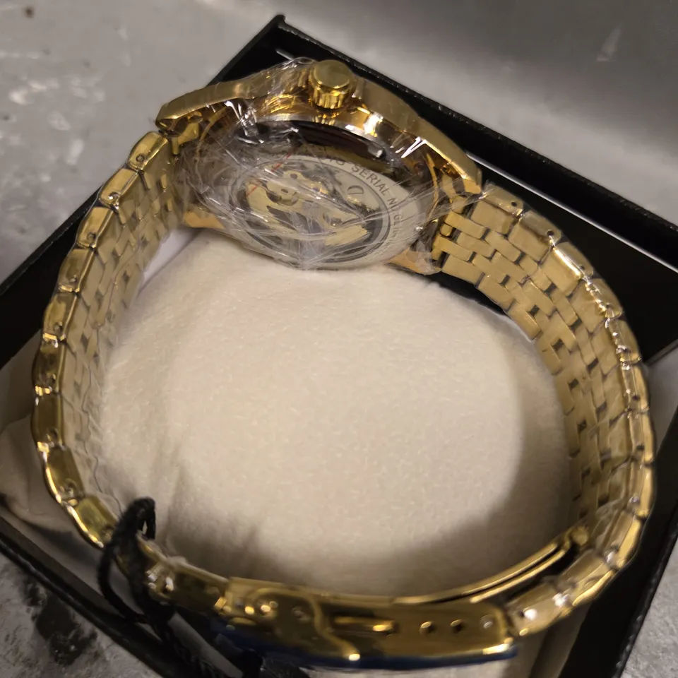 BOXED GLOBENFELD LIMITED EDITION FRAMEWORK AUTOMATIC WATCH