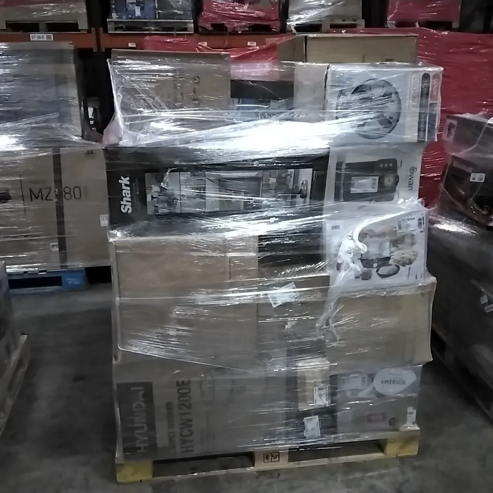 PALLET OF APPROXIMATELY 27 UNPROCESSED RAW RETURN HOUSEHOLD AND ELECTRICAL GOODS TO INCLUDE;