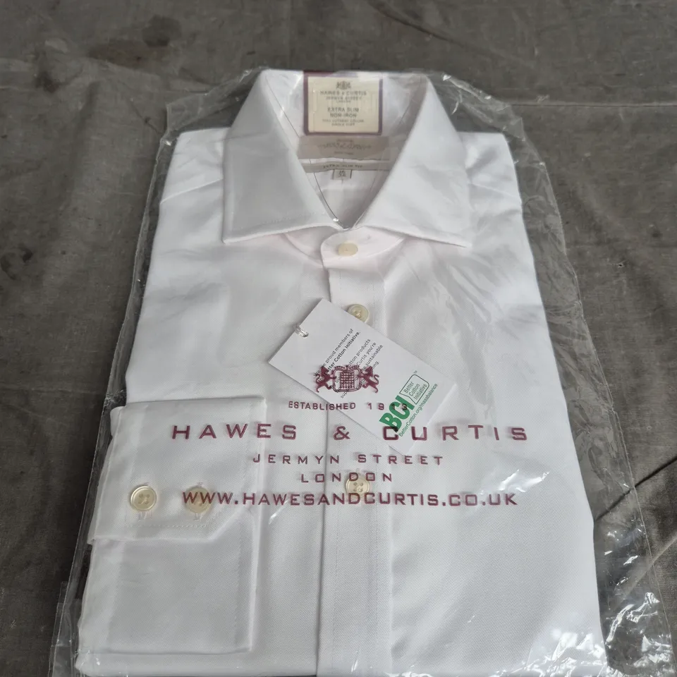 HAWES AND CURTIS EXTRA SLIM SHIRT SIZE 16/36