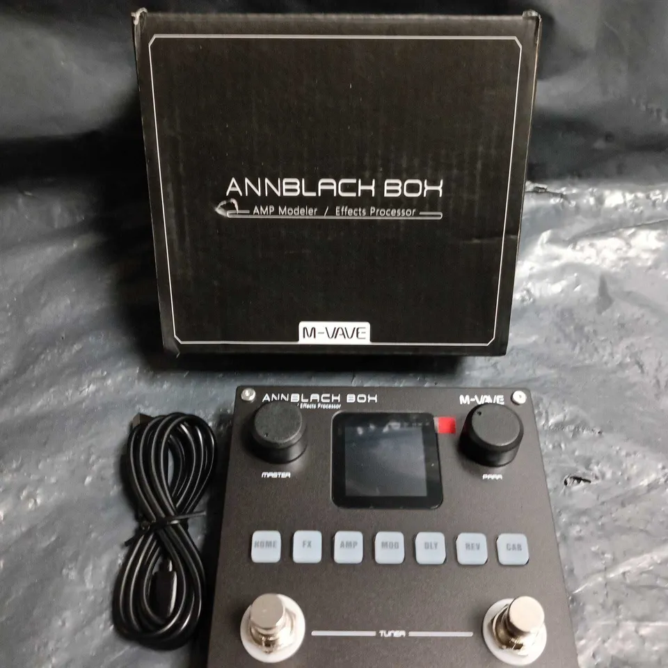 ANN BLACK BOX – AMP MODELER / EFFECTS PROCESSOR – M-VAVE