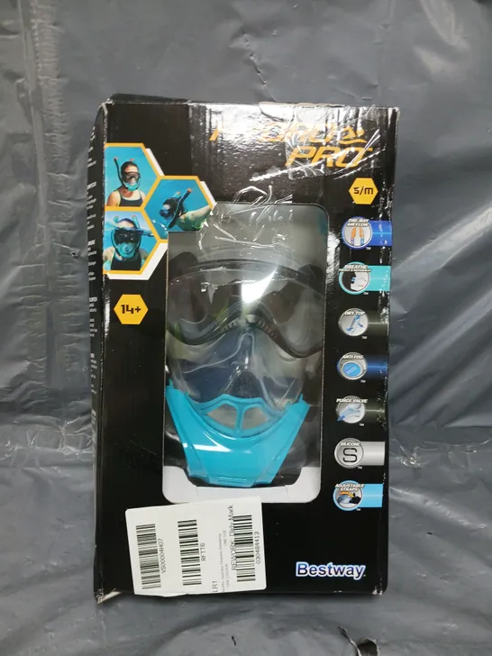 Lot 4243: HYDRO-PRO SEA CLEAR FLOWTECH SNORKELLING MASK RRP £99.98 ...