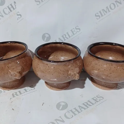BOXED UNBRANDED STONEWARE POT SET