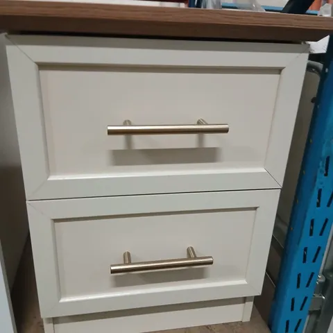 CLEVERTON 2 DRAWER BEDSIDE