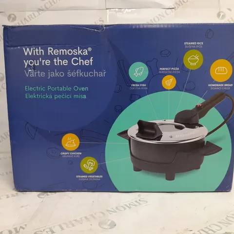 BOXED REMOSKA ELECTRIC PORTABLE OVEN