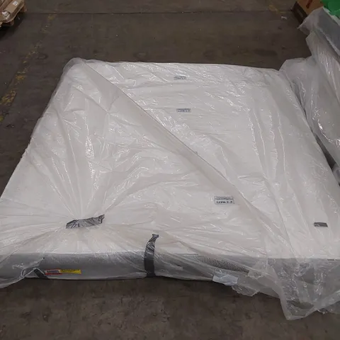 QUALITY BAGGED 6FT SUPERKING HYBRID MEMORY NATURAL OPEN COIL MATTRESS