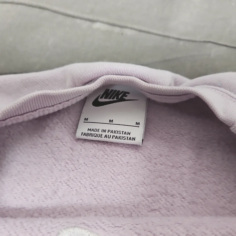 NIKE CROP SWEATER IN PINK - MEDIUM