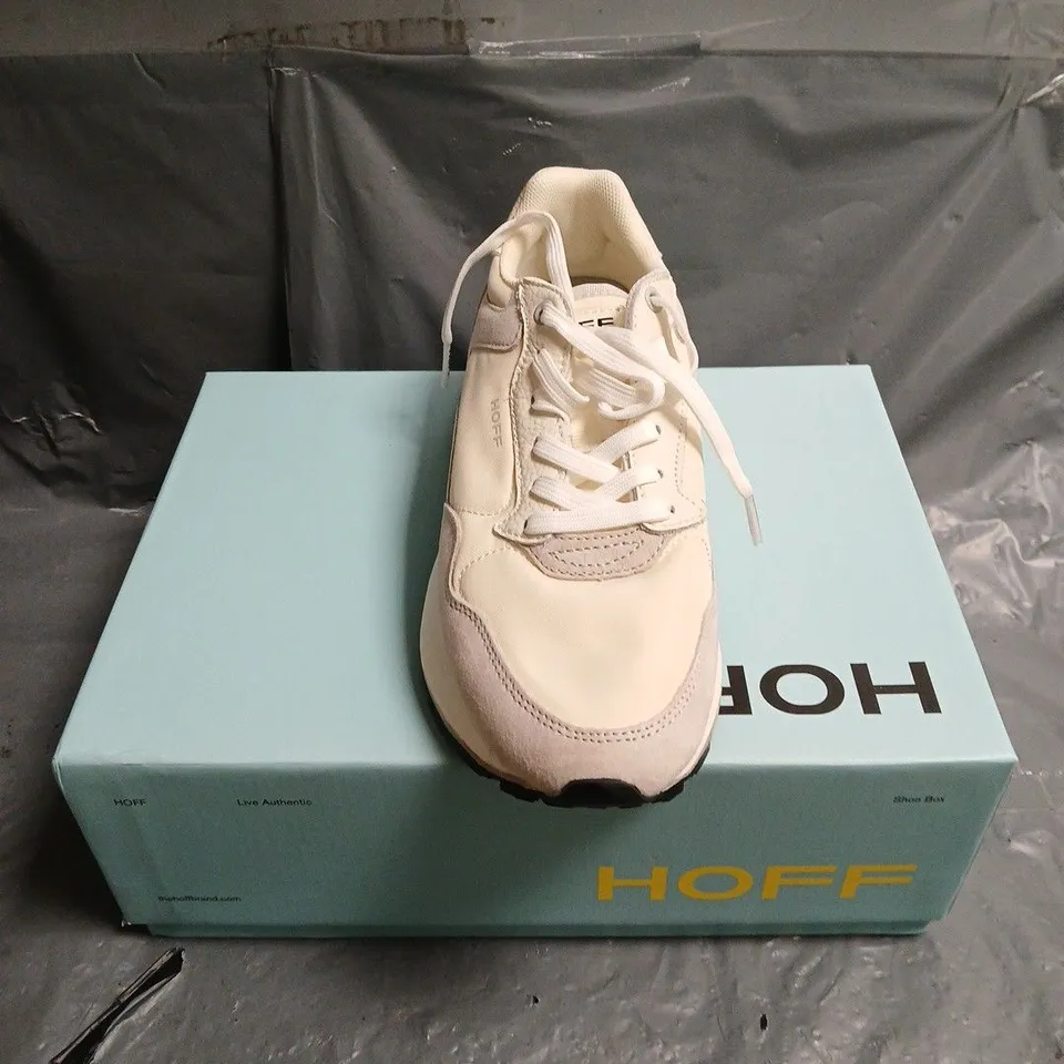 BOXED PAIR OF HOFF CITY MKII QUEBEC TRAINERS - 6