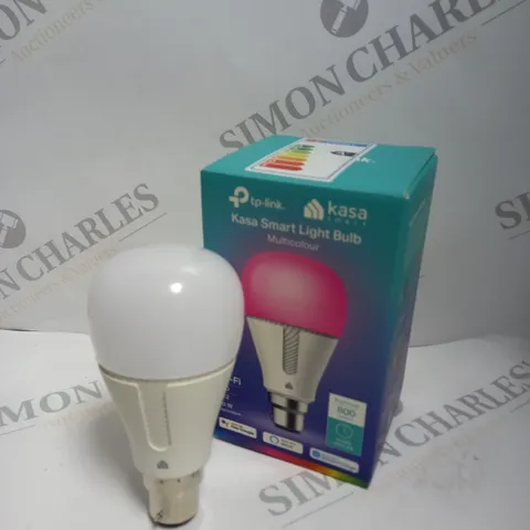 BOXED TP-LINK KASA SMART LIGHT BULB IN MULTICOLOUR