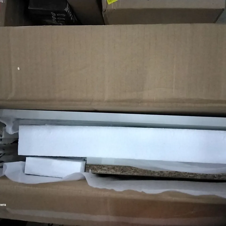 BOXED REAGAN WHITE DESK