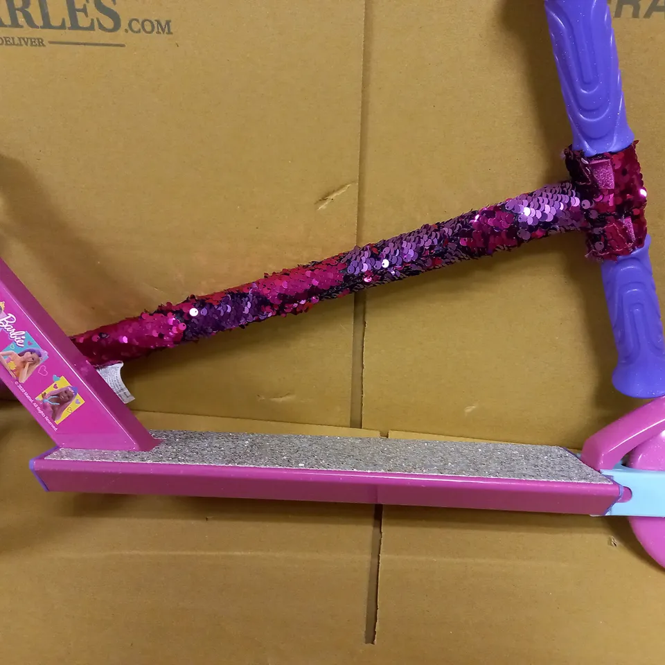 BARBIE FIXED INLINE MERMAID SCOOTER RRP £44