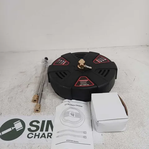 13" SURFACE CLEANER BOXED WITH MANUAL