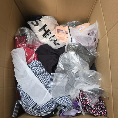 APPROXIMATELY 25 ASSORTED CLOTHING AND FASHION PRODUCTS IN VARIOUS STYLES AND SIZES - COLLECTION ONLY