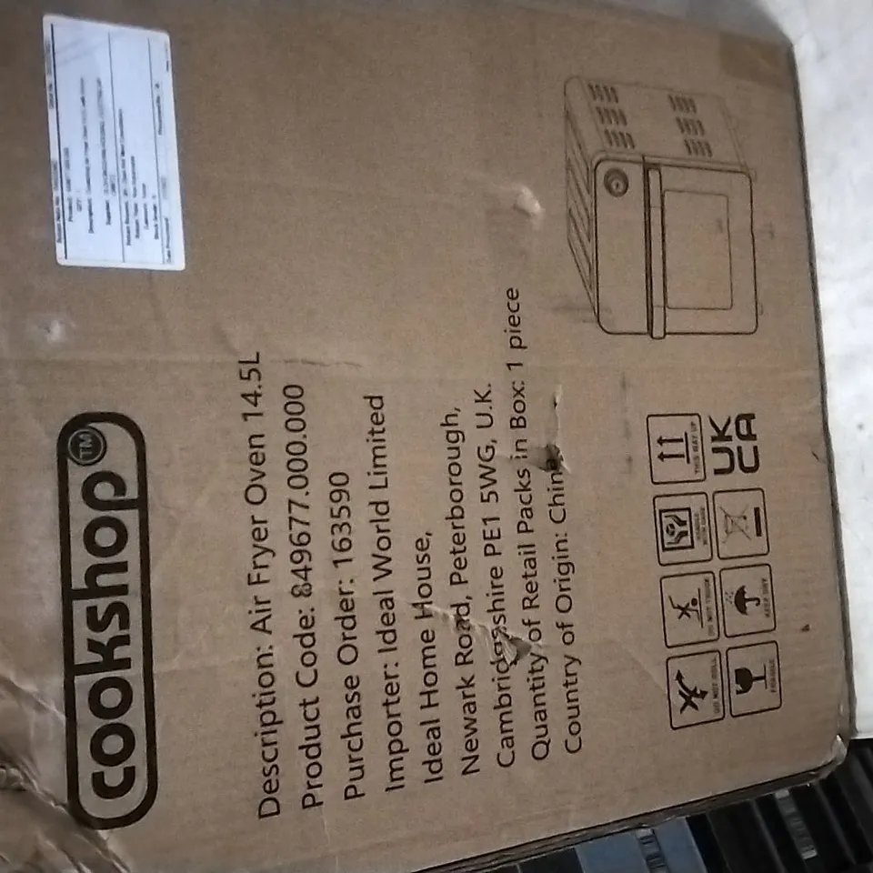 COOKSHOP AIR FRYER OVER 14.5L WITH ACCESSORIES 