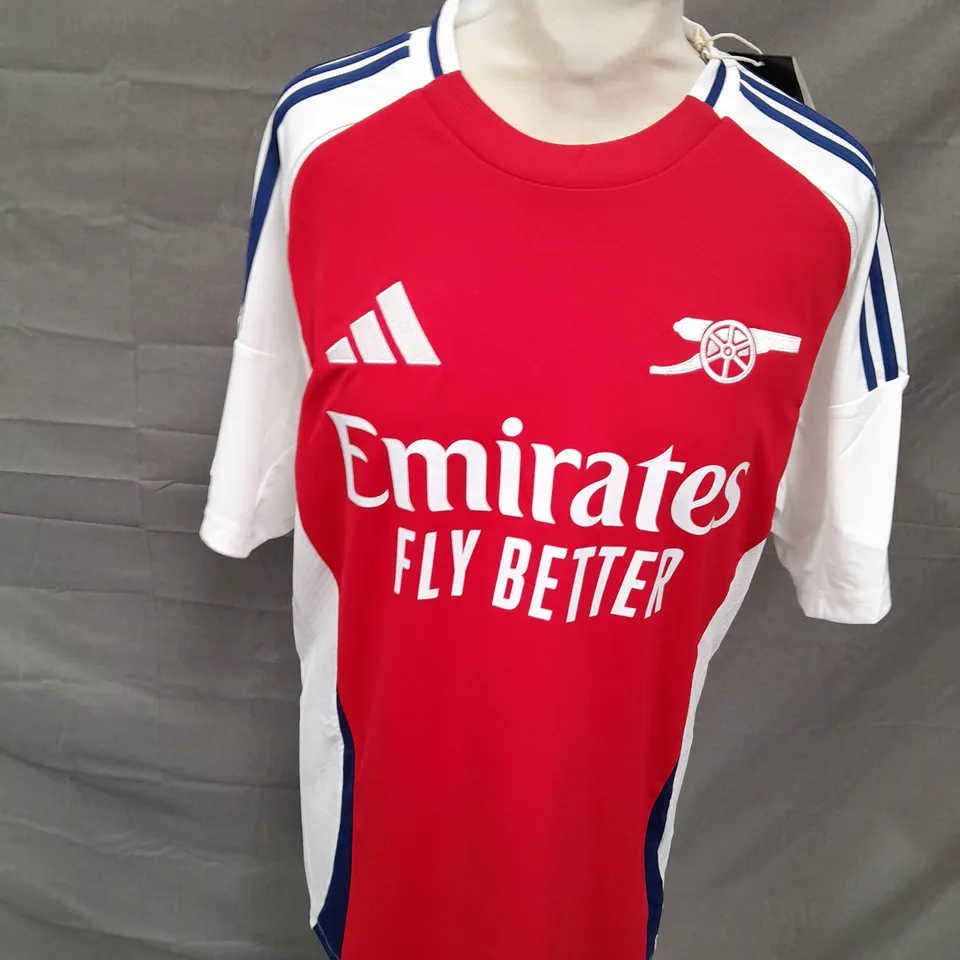 ADIDAS ARSENAL FOOTBALL CLUB SHIRT - MEDIUM