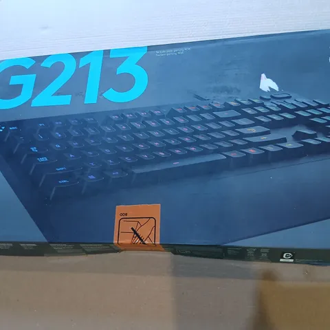 APPROXIMATELY 27 G213 PRODIGY GAMING KEYBOARD – BOXED